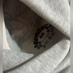 Sp5der Gray Hooded Sweatshirt